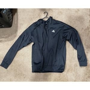 Adidas Climawarm Zip Hoodie Black Jacket Large Men's